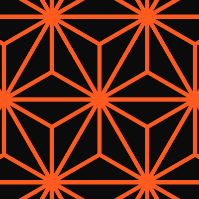 Asanoha pattern tile