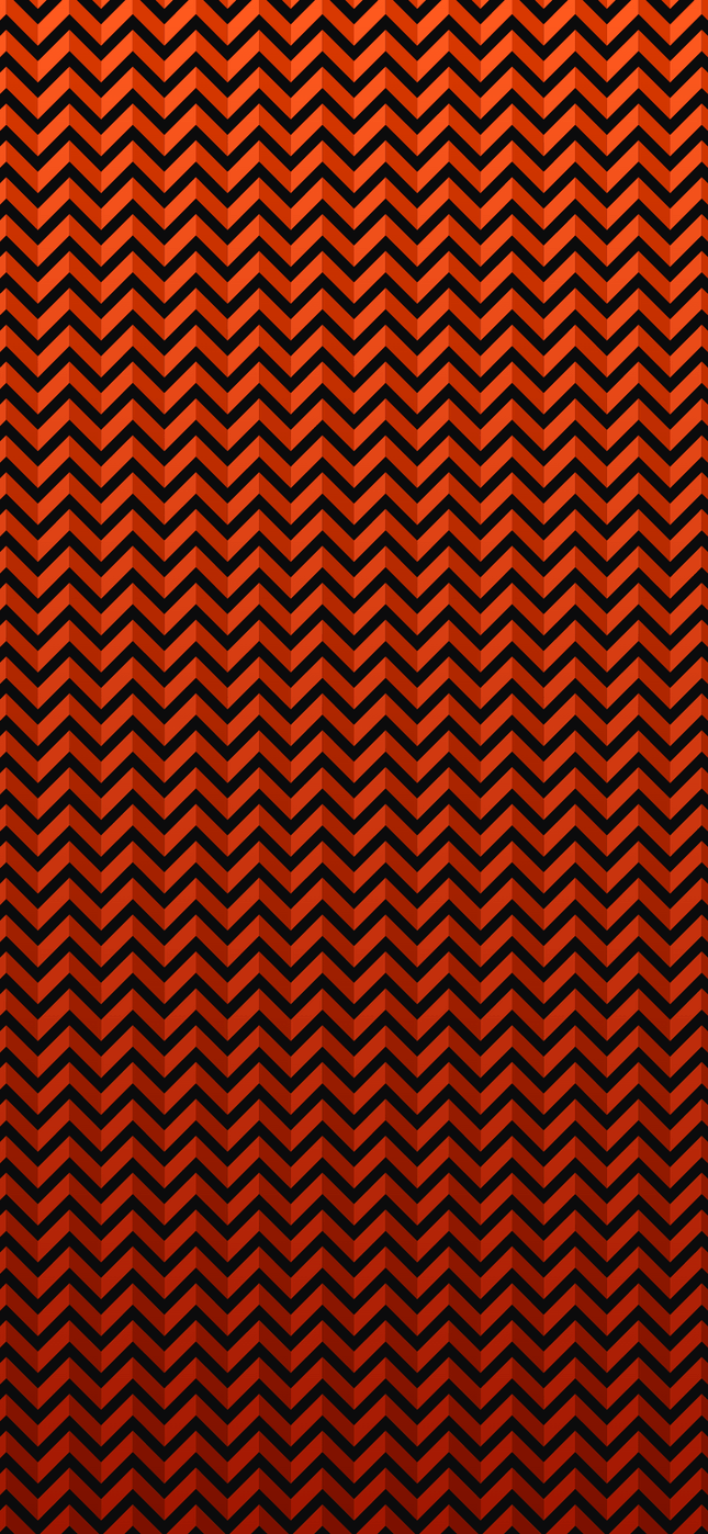 Chevron wallpaper on a phone screen