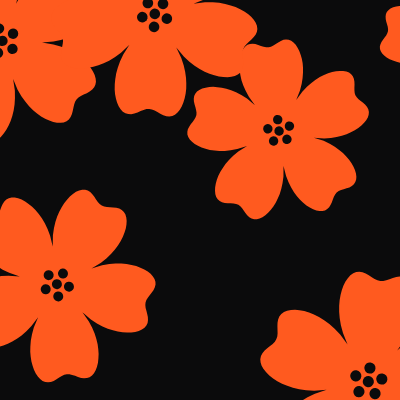 Sakura pattern tile