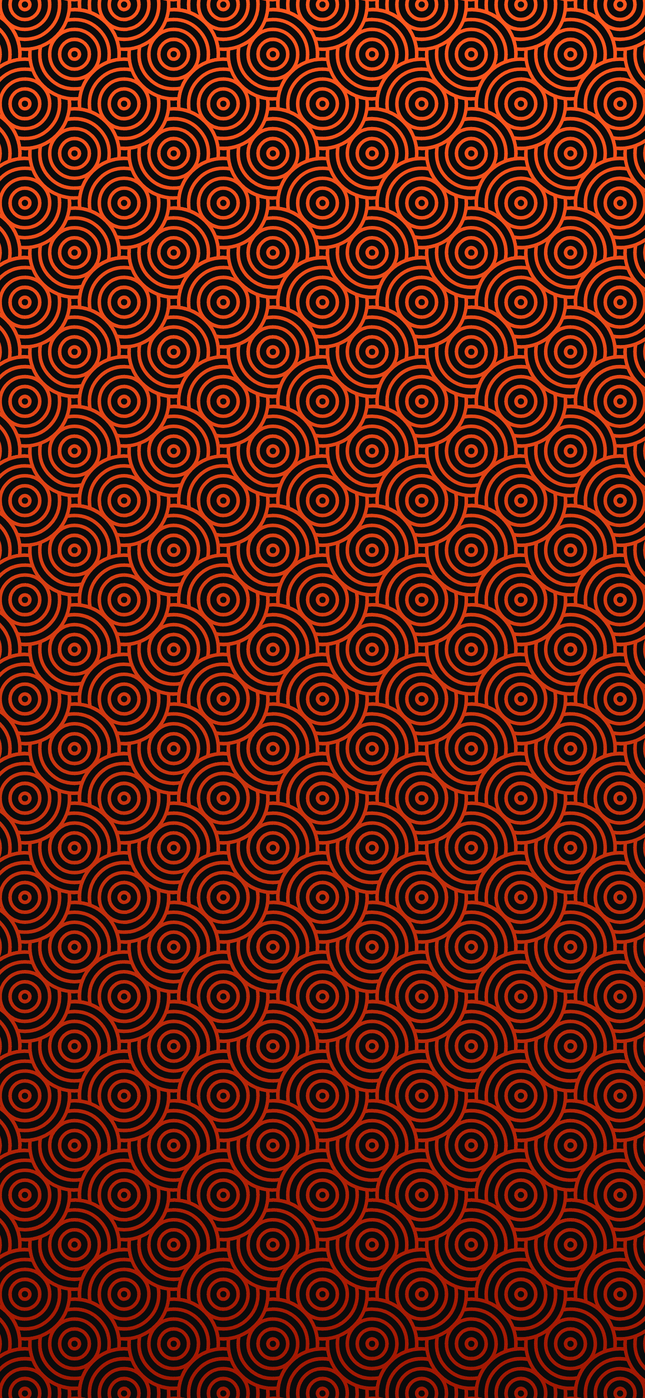 Sazanami wallpaper on a phone screen